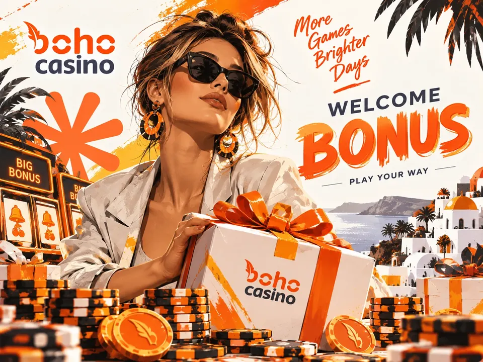Boho Casino welcome bonus artwork